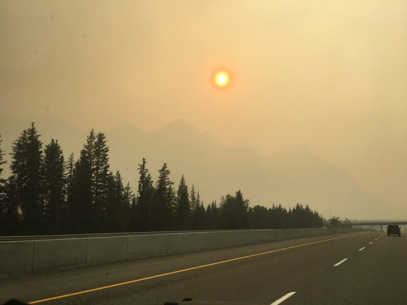 Canada wildfires. Image © PlanetSKI